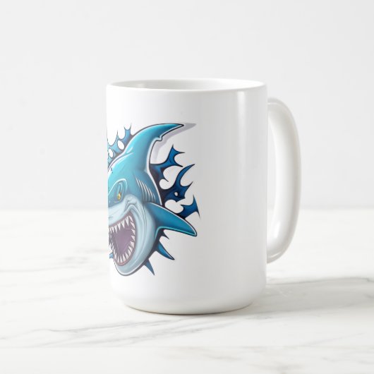 Mug Shark logo T-Shirt (Devant droit)