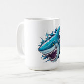 Mug Shark logo T-Shirt (Devant gauche)