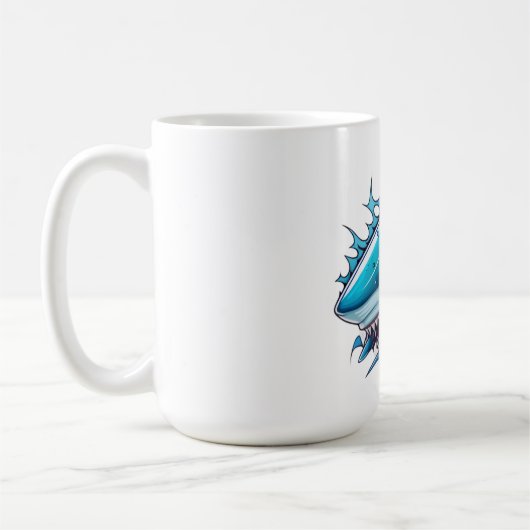 Mug Shark logo T-Shirt (Gauche)
