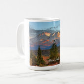 MUG SHASTA DE BÂTI AU COUCHER DU SOLEIL #1 (Devant gauche)
