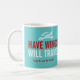 Mug Shasta ont des ailes - voyagera personnalisable
