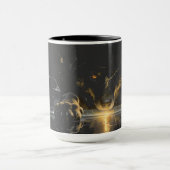 Mug Shattered Lightning Wolf Mystical Dark Fantasy (Centre)