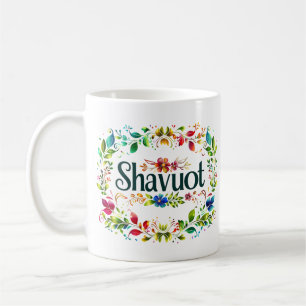 Mug Shavuot - Fête colorée du Shavuot Festival