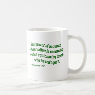 Mug Shaw sur le cynisme