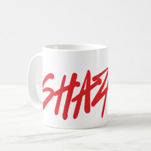 Mug SHAZAM ! Furie des dieux   Logo Red Marker