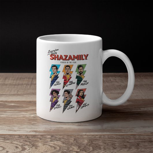 Mug SHAZAM ! Furie des dieux | SHAZAMily Boulons comiq