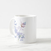 Mug She believed and so Motivational Quote Butterfly (Devant gauche)