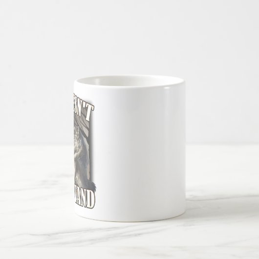 Mug She Don't Understand, werewolf memes, funny cring (Centre)