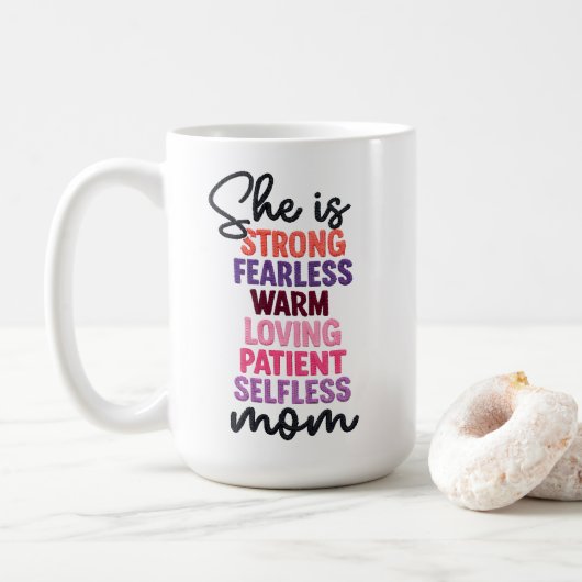 Mug *She is Mom (Avec donut)