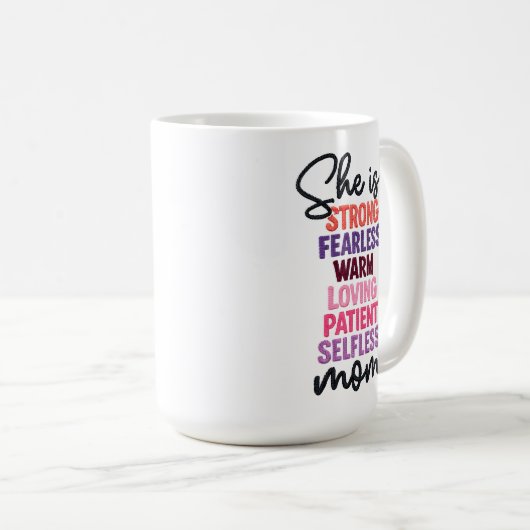 Mug *She is Mom (Devant droit)