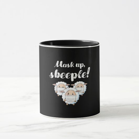 Mug Sheep in mask | Animal Lovers (Centre)