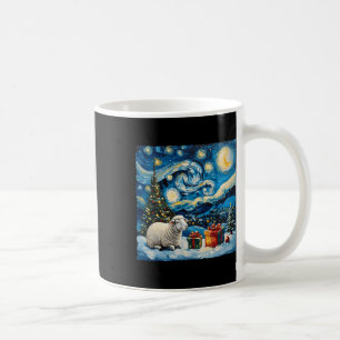 Mug Sheep Van Gogh Style Nuit étoilée Noël hiver