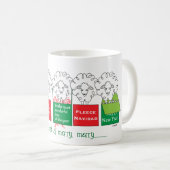 Mug Sheepish Holiday (Devant droit)