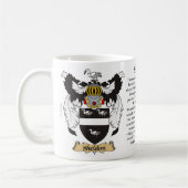 Mug Sheldon, l'origine, la signification et la crête (Gauche)