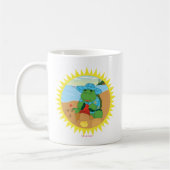 Mug Sheldon sur la plage (Gauche)