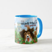 Mug Sheldon the Sheltie (Devant droit)