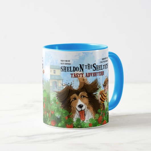 Mug Sheldon the Sheltie (Devant droit)