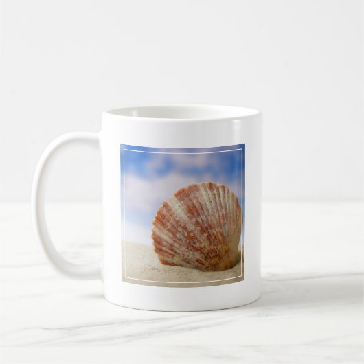 Mug Shell étayé dans le sable (Gauche)