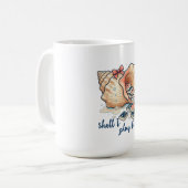 Mug Shell I Play Mahjong Coastal (Devant gauche)