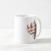 Mug Shell rose (Devant droit)