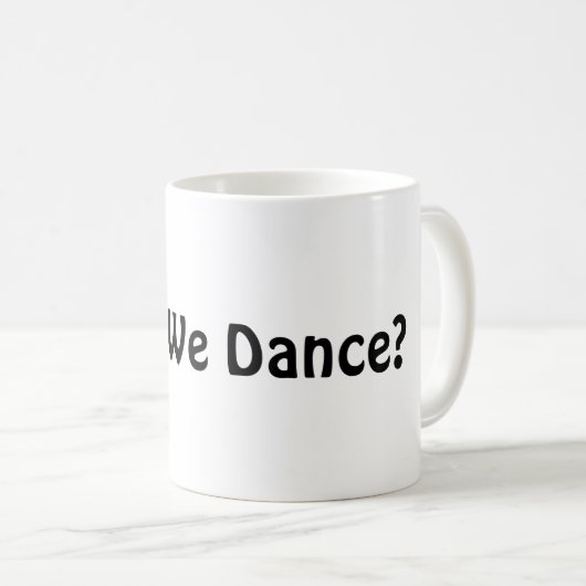 Mug Shell We Dance ? (Devant droit)