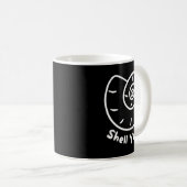 Mug Shell Yeah Funny Beach Quote With Nautical Sea She (Devant droit)