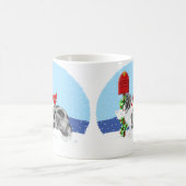 Mug Shelter Christmas Mail Bi Blue (Centre)