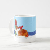 Mug Shelter Christmas Mail Sable (Devant gauche)