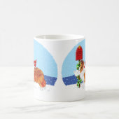 Mug Shelter Christmas Mail Sable (Centre)