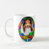 Mug Shelter Noël Open Cadeaux Sable (Gauche)