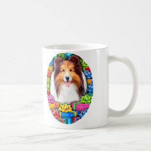 Mug Shelter Noël Open Cadeaux Sable