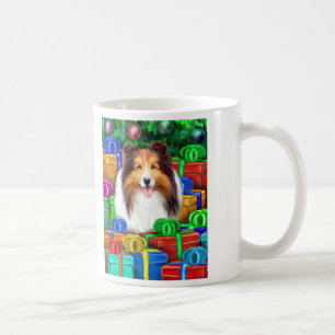 Mug Shelter Noël Open Cadeaux Sable