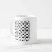 Mug Sheltie chez les moutons (Devant gauche)