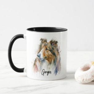 Mug Sheltie Chien race Personnalisée