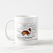 Mug Sheltie de sable (Gauche)