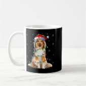 Mug Sheltie Dog Lover Xmas Lighting Santa Sheltie Chri (Gauche)