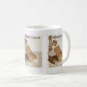 Mug Sheltie duveteux (Devant droit)