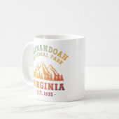 Mug Shenandoah National Park Virginia USA (Devant gauche)