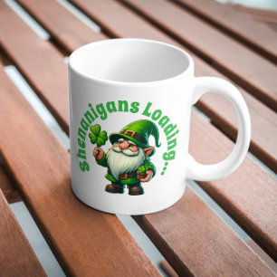 Mug Shenanigans Chargement amusant St. Patrick's Gnome