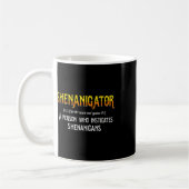 Mug Shenanigans Drôle Fauteur de Troubles Saint Patric (Gauche)
