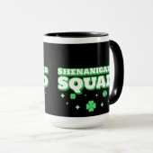Mug Shenanigans Squad St. Patrick's Day (Devant droit)
