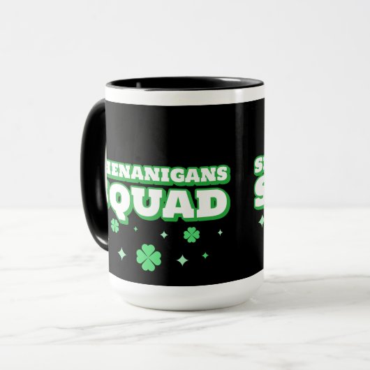 Mug Shenanigans Squad St. Patrick's Day (Devant gauche)