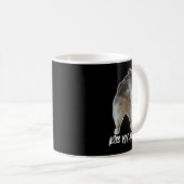 Mug Shepherd Love Dog Australian Shepard Kiss M (Devant droit)