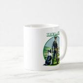 Mug Sheppard irlandais avec Collie frontalier (Devant droit)
