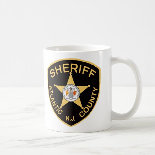 Mug Shérif du comté d'Atlantic (Droite)