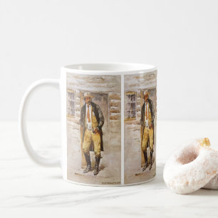 Mug Sheriff Portrait par Seltzer, Vintage West Cowboy