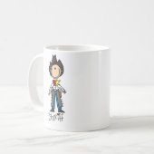 Mug Sheriff Stick Figure (Devant gauche)