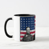 Mug Sherman, Lincoln, et Grant avec la frontière noire (Gauche)