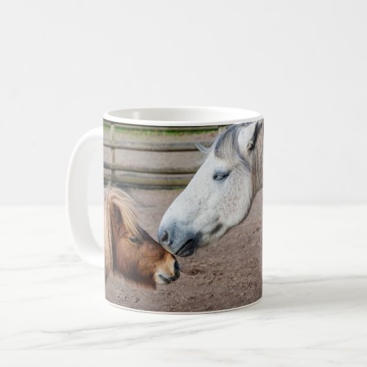 Mug Shetland Pony et Highland Pony (Devant gauche)