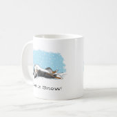 Mug Shetland Sheepdog Blue Merle Shelter Dog Holiday (Devant gauche)